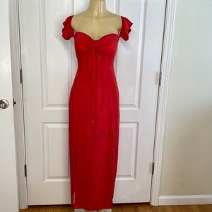 Guess dress, red color, size S/M